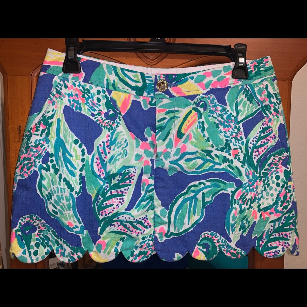 Lily Pulitzer Scalloped Skirt